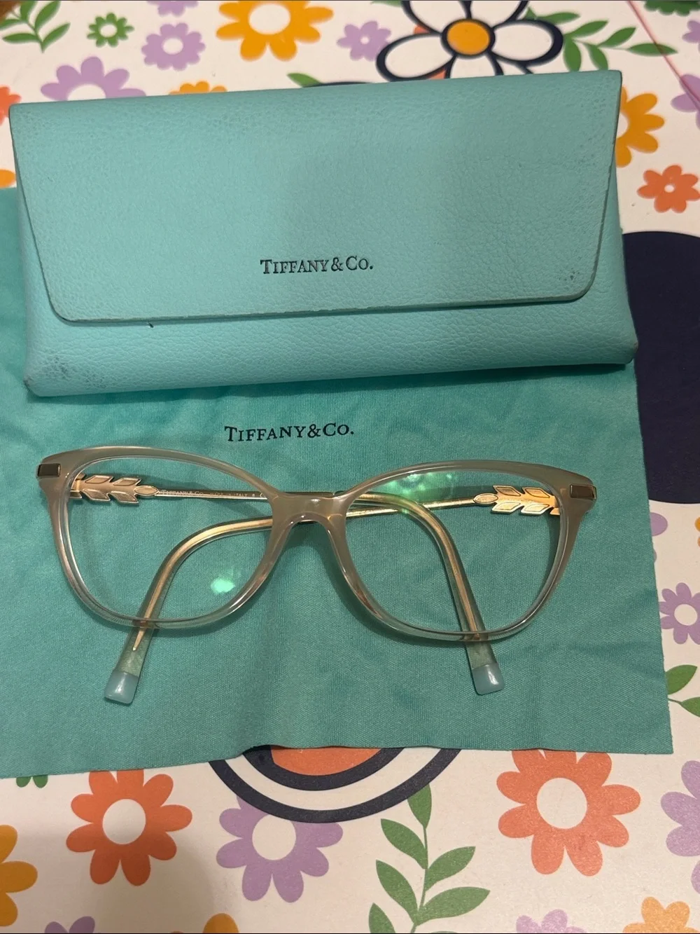 Tiffany & Co Eye Glasses with Case